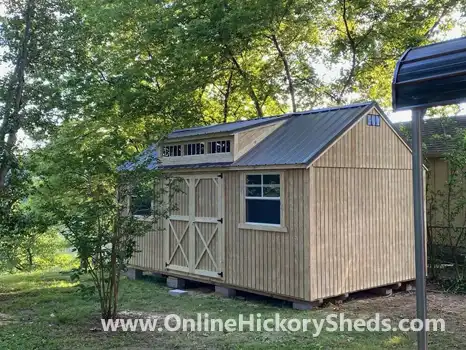 Old Hickory Utility Shed with Dormer