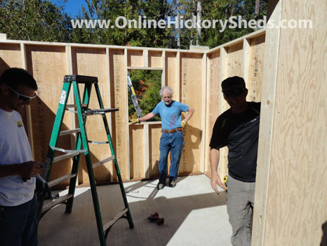 Utility Shed Built On-Site