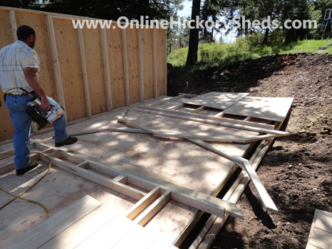 Lofted Barn Built On-Site