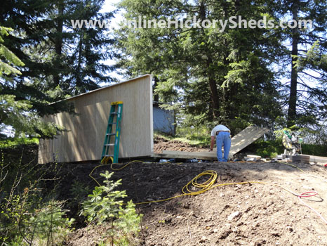 Lofted Barn Built On-Site