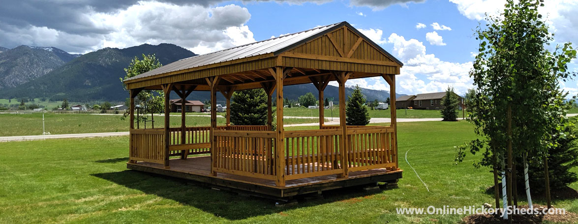 Old Hickory Sheds Cabanas