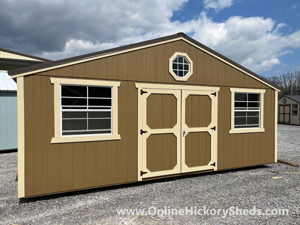 Old Hickory Side Gable Shed