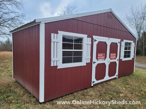 Old Hickory Side Gable Shed