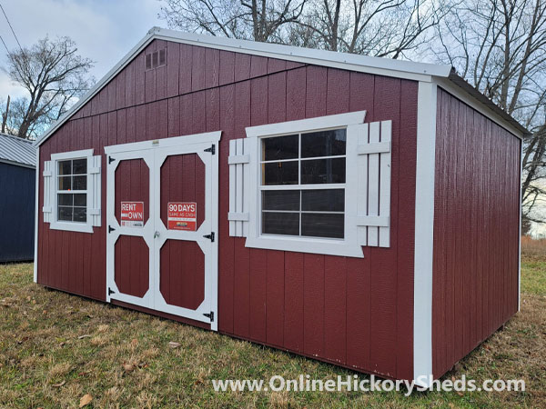 Old Hickory Side Gable Shed