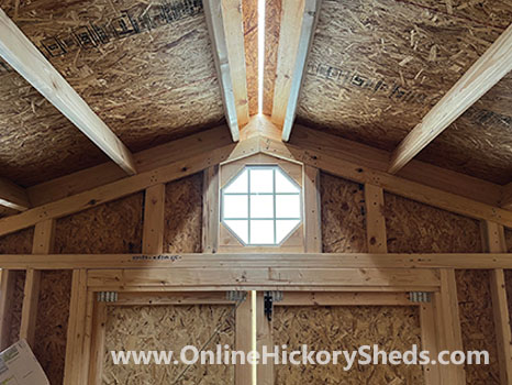 Old Hickory Side Gable Shed