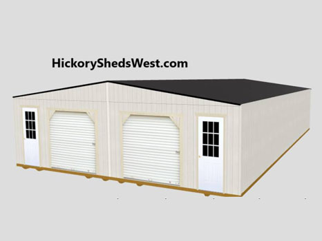 hickory sheds DW utility shed small 16