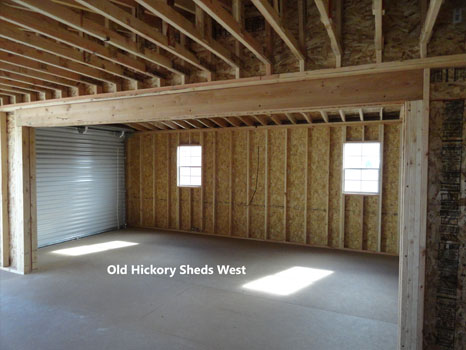 hickory sheds DW utility shed small 2