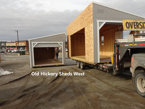 hickory sheds DW utility shed small 4 1