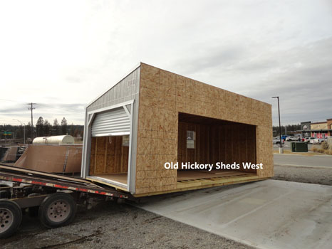 hickory sheds DW utility shed small 6 1